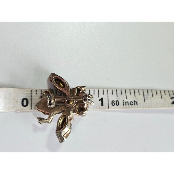 Gold tone vintage bee brooch - Picture 4 of 9